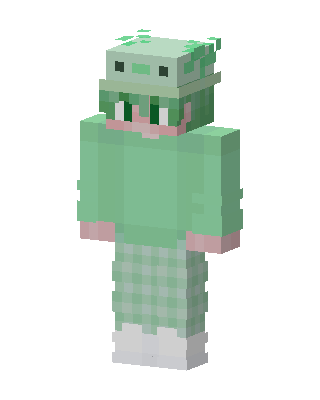 Axolotl Hoodie Minecraft skin