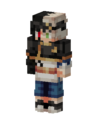 Split Hair Streetwear Minecraft skin