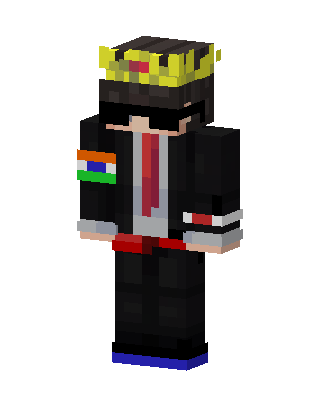 Black Player Boy skin, 3D preview