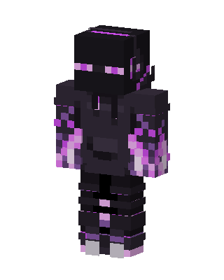 Ender Hoodie skin, 3D preview