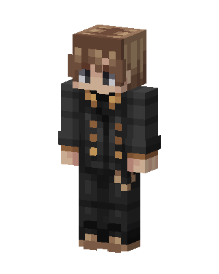Gakuran Student skin, 3D preview