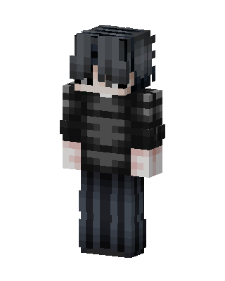 Shadow Goth skin, 3D preview