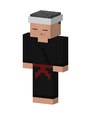 Karate Master skin, 3D preview