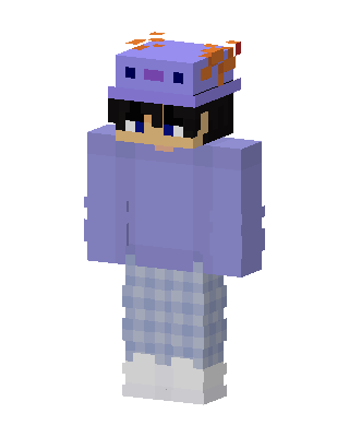 Axolotl Hoodie Minecraft skin