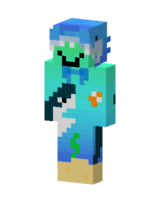 Ocean Slime Minecraft skin