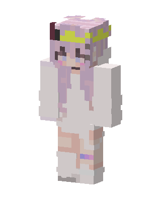 Lavender Angel skin, 3D preview