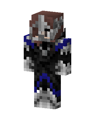 Shattered Knight skin, 3D preview