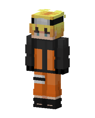 Naruto skin, 3D preview