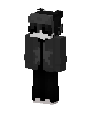 Shadow Hoodie skin, 3D preview