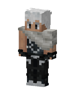 Silver Ninja Minecraft skin