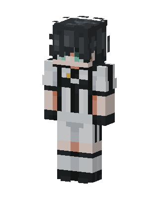 Monochrome Uniform skin, 3D preview