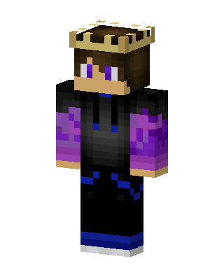 Black King skin, 3D preview