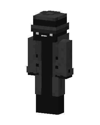 Shadow Detective skin, 3D preview