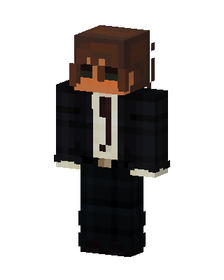 Black Suit Boy Minecraft black skin