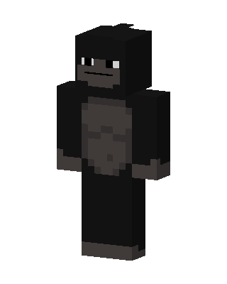 Gorilla skin, 3D preview