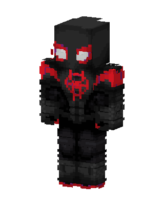 Miles Morales Minecraft skin