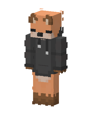 Hoodie Fox Minecraft skin
