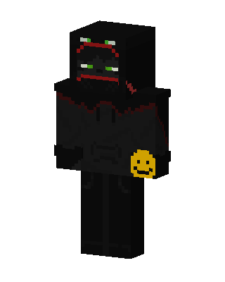 Black Caped Villain Boy Minecraft skin