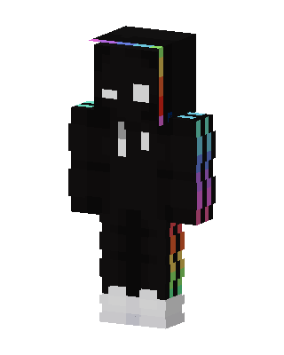 Rainbow Shadow skin, 3D preview