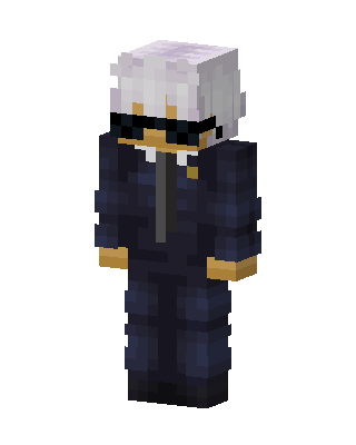 Gojo Satoru skin, 3D preview