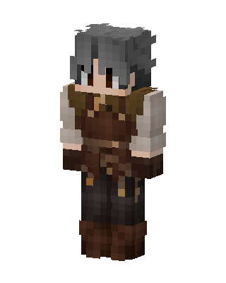 Brown Hero Boy Minecraft skin