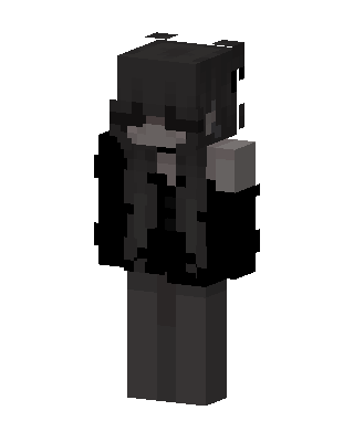 Shadow Hoodie skin, 3D preview