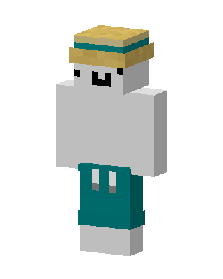 White Player Boy skin, 3D preview