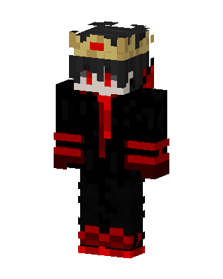 Crimson Crowned King skin, 3D preview