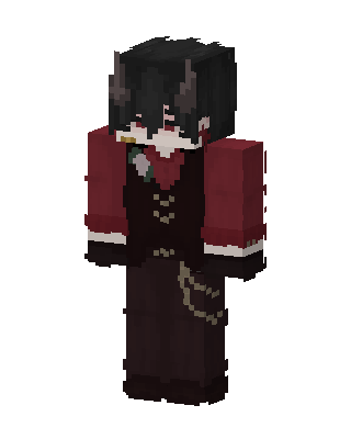 Black Goth Boy Minecraft skin