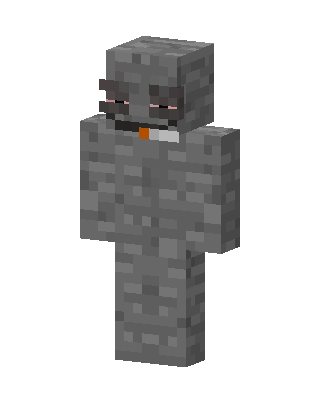 Gray Mob skin, 3D preview