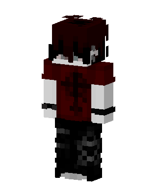 Crimson Emo skin, 3D preview