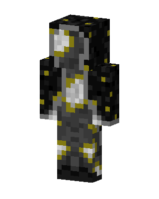 Obsidian Moon Knight skin, 3D preview