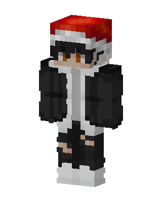 Santa Hoodie Boy Minecraft skin