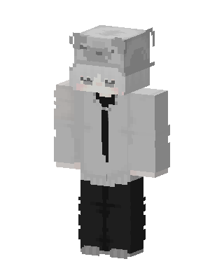 Bear Hat Boy skin, 3D preview