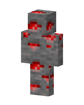 Gray Villain skin, 3D preview