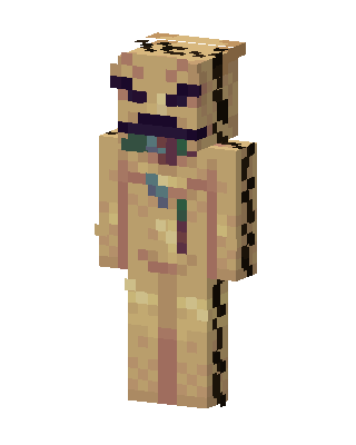 Oogie Boogie skin, 3D preview