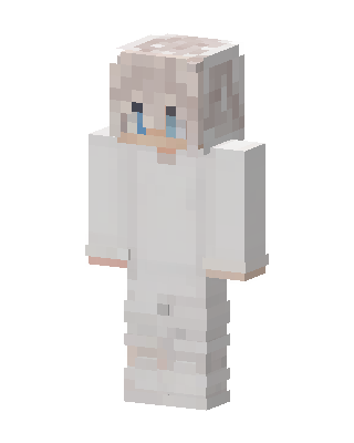 White Mob Girl Minecraft skin