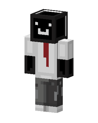 TV Head Businessman skin, 3D preview