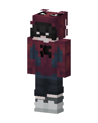 Spider Hoodie skin, 3D preview