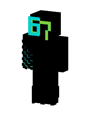 Neon Shadow skin, 3D preview