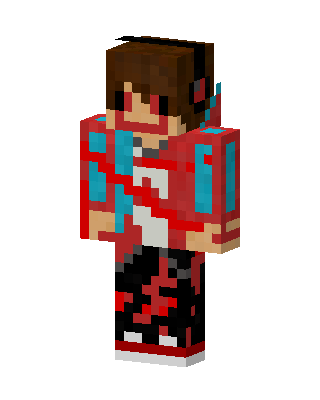 Red Hero Boy Minecraft skin