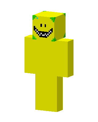Yellow Costume skin, 3D preview
