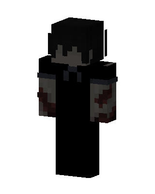 Black Villain Boy Minecraft skin