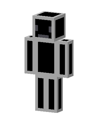 Shadow Bot skin, 3D preview