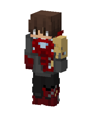 Iron Man Minecraft red skin