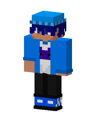 Blue Player Boy Minecraft blue skin