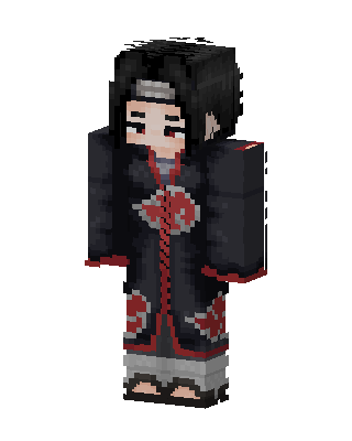 Itachi Uchiha skin, 3D preview