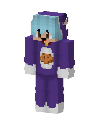 Cookie Onesie skin, 3D preview