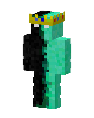 Ranboo With Crown skin, 3D preview