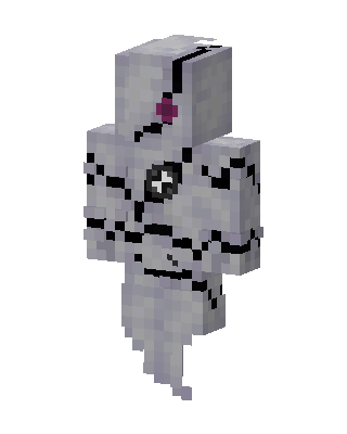 Stitched Ghost skin, 3D preview